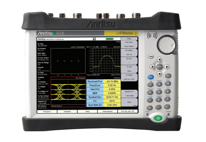 Anritsu S412E - LMR Master Cable, Antenna, Spectrum, Interference; 500 kHz to 1.6 GHz