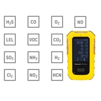 Honeywell BW Ultra Pumped Style, Personal Five-Gas Detector