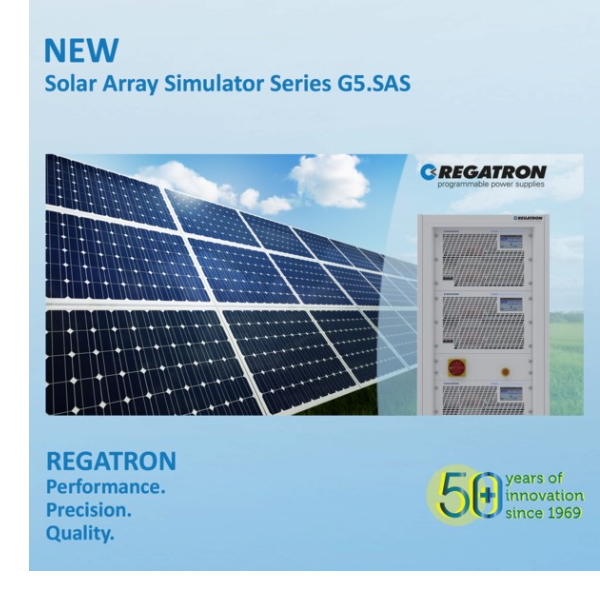Regatron G5.SAS - Solar Array (PV) Simulators