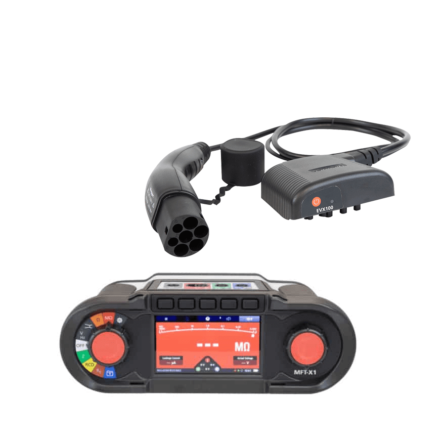 Megger MFT-X1-EV Multifunction Installation Tester with EVX100 Adaptor